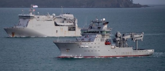 RNZN’s future hydrography ship arrives in New Zealand