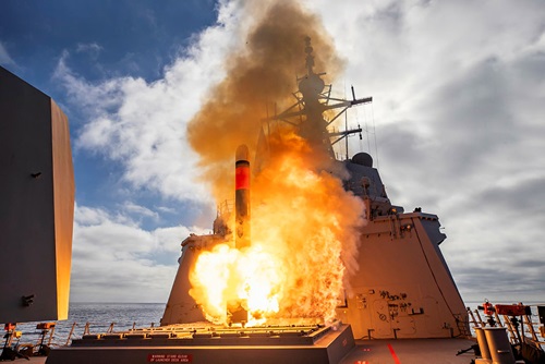 Navy conducts successful firing of Tomahawk cruise missile