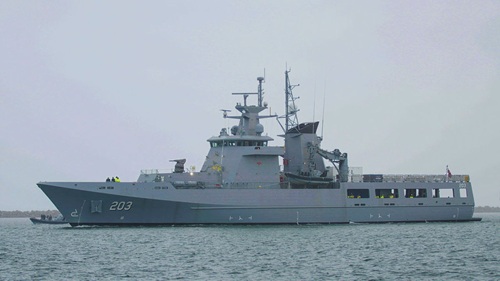 First Arafura class Offshore Patrol Vessel delivered